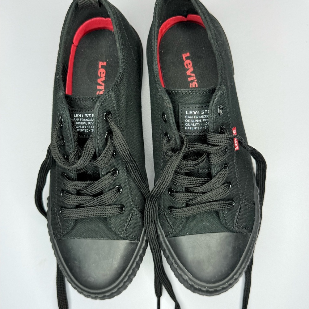 Levi's Black Canvas Sneakers